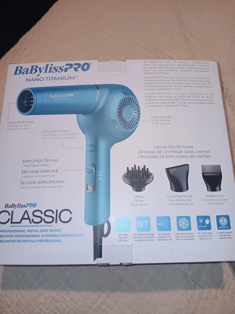 Classic Pistol -Grip Dryer
